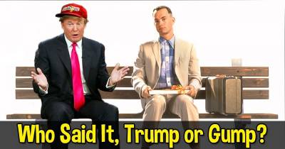 Who Said It, Trump Or Gump?