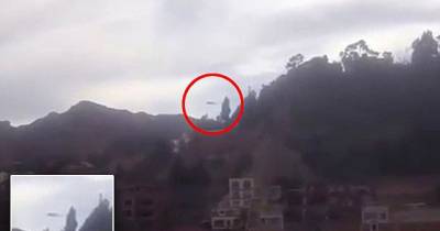 A Giant UFO Witnessed Hovering Over El Alto Before Vanishing In Clouds, Shocking!