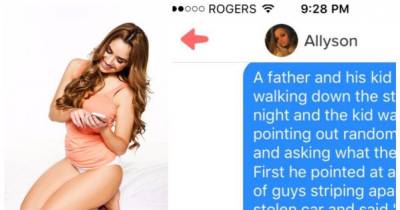 Tinder Girls Asks For A Joke, Guy Delivers Flawlessly!