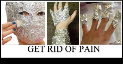 Believe It Or Not: You Can Relieve Pain By Using Aluminium Foil