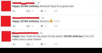 Stupidity Reaches New Lows With These Stupid New Year's Posts
