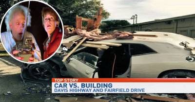 Driver Crashes Car Trying To Time Travel 'Back To The Future' Style