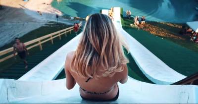 It Looks Like A Normal Waterslide, But What&rsquo;s At The Bottom Is INSANE