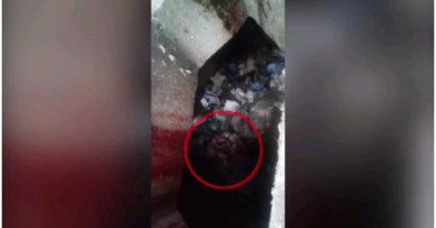 Shocking Moment Newborn Baby Rescued From Disgusting Toilet