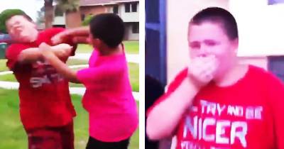 Bully Picks Fight Then Gets Hit Once and Starts Crying