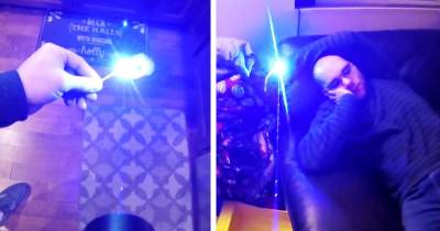 Incredible High Powered Laser Can Light Peoples Socks on Fire