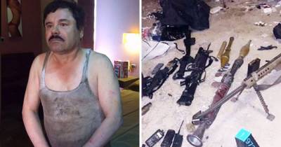 El Chapo Captured With Ridiculous Variety Of Weapons