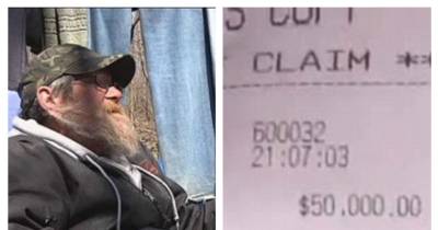 Homeless Man Chose To Continue Living In A Tent After Winning $50,000 Lotto