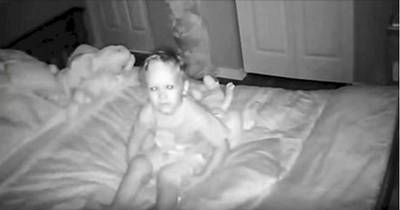 Child Tells Parents Somebody Is Talking To Him At Night. What Mom Finds Is Horrifying.
