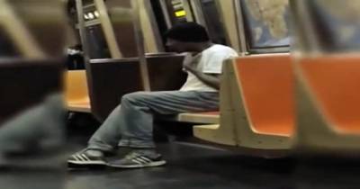Homeless Man On Subway Was Freezing.. But What This Man Gave Him..