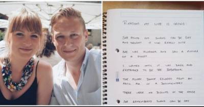 This Guy Wrote Down Everything That Made His Wife Cry For A Month, The List Is Hilarious