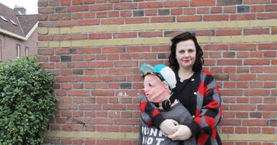 Her Son Doesn&rsquo;t Want To Cuddle Anymore So She Knit A Cuddly Version Of Him