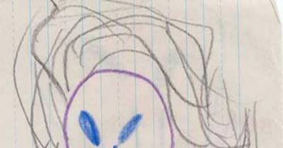 These Children's Drawings Of The Aliens Who Abducted Them Are Chilling