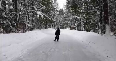 Want To Go Ice Skating Through A Forest In Canada?