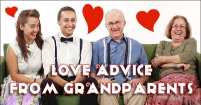 Grandparents Giving Love Advice