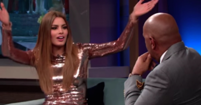 Steve Harvey Finally Apologized To Miss Colombia In Person. She Told Him To 'Learn How To Read.'
