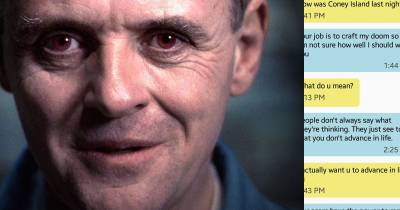 Woman Gives This Guy She's Not Interested In Her Brother's Number. Hilarity Ensues When Her Brother Trolls Dude With Hannibal Lecter Quotes.
