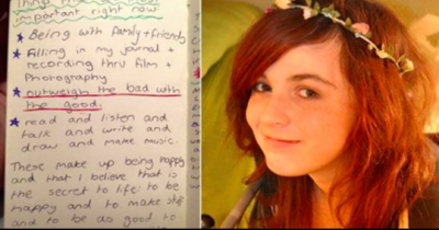 Teen Writes Heartbreaking Note Days Before She Loses Her Battle with Cancer