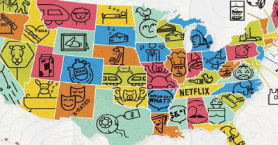This Map Shows The Craziest Law In Every State, Lets You Know Where You Can't Wear A Fake Mustache.
