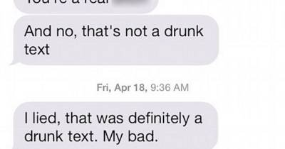People Who Are Way Too Drunk To Be Texting Right Now.