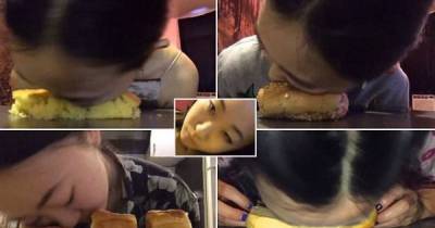 Blogger Gains Internet Following By Smashing Her Face Into Bread Products