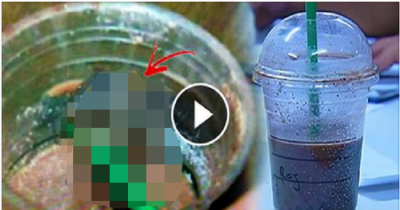 NOPE: Woman Gets a NASTY Surprise In Her Starbucks Frappuccino