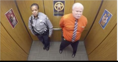 They&rsquo;re Alone In The Elevator. When The Camera Caught Him Doing This, It Went VIRAL!