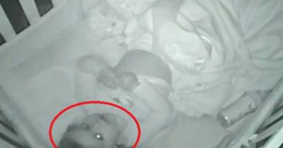 They Rushed Putting Their 2-Year-Old To Bed. An Hour Later, They Hear THIS On The Monitor