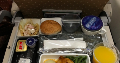 Airplane Food In Economy Vs. First Class On 20 Airlines