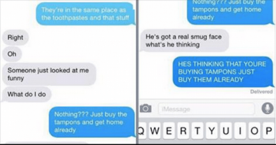 What Happens When Guys Try To Buy Their Girlfriends Tampons