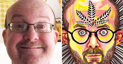 Artist Creates Self Portraits While High On A Different Drug For Each Drawing