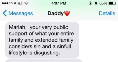 This Girl Said She Supported Gay Rights So Her Dad Sent Her This Astonishing Text.