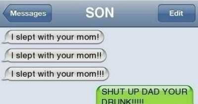 Extreme Dads And Their Hilarious Text Fails