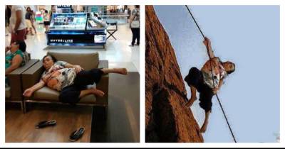 Just When You Thought It Was Safe To Fall Asleep In The Mall...