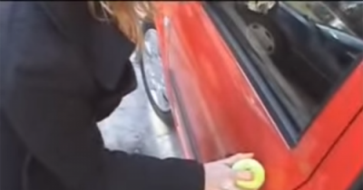 If You See Someone Standing At Your Car Door With A Tennis Ball They Are Likely Trying To Break In