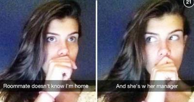 Girl Live Snapchats As Roommate Is About To Get It On With Cheating Coworker