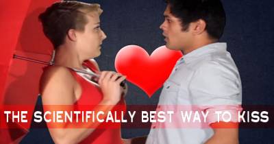 The Scientifically Best Way To Kiss
