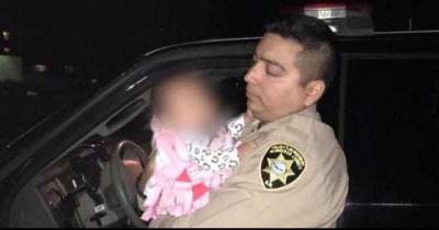 Drunk Dad Left Hungry Baby In The Car, Now See What's In This Cop's Left Hand