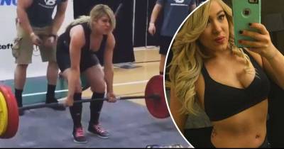 Female Powerlifter Gives Judges An Unfortunate And Wet Surprise