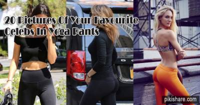 20 Pictures Of Your Favorite Celebs In Yoga Pants