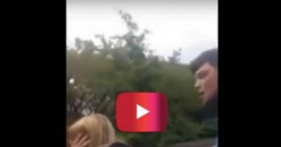 Guy Makes The Mistake Of Hitting A Woman, And Her Son Gets Revenge With This Brutal Ko