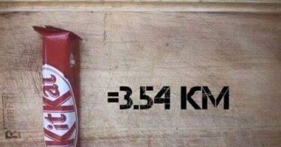 The Number Of Kilometers You Need To Run To Burn This Off