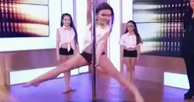 Morning Show Allows 11 Year Old Girls To Pole Dance On Live Tv