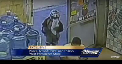 OMG! 8-Year-Old Florida Boy Attempts To Rob Store With Loaded Gun