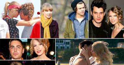 List Of Taylor Swift&rsquo;s Ex-Boyfriends And The Songs About Them..