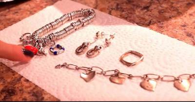 Her Silver Jewelry Tarnished. Her Method Of Cleaning It Is Interesting &ndash; And Works Amazingly Well