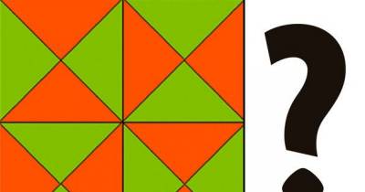 This Colourful Puzzle Is Hurting People's Heads - Can You Work Out How Many Triangles There Are?