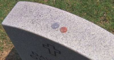 If You Find Quarter On Top Of Grave Stone THIS Is What It Means