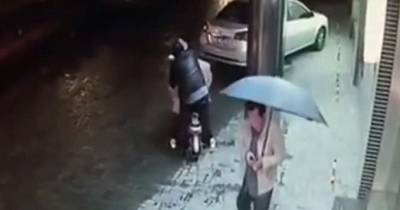 Shocking Footage Shows Woman Assaulted With Passersby Refusing To Help.