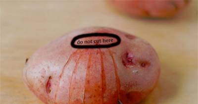 Check Out This Genius Way To Cut Potatoes For The Most Delicious Baked Potatoes Ever